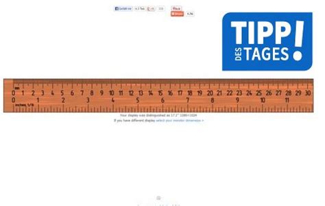 10cm anzeigen|Online Lineal, am Monitor maßstabsgetreu messen